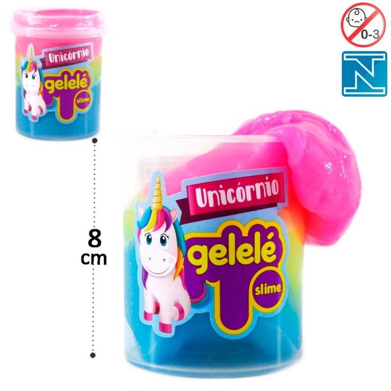 Gelelé Slime 152g Colorida Unicórnio Infantil No Atacado