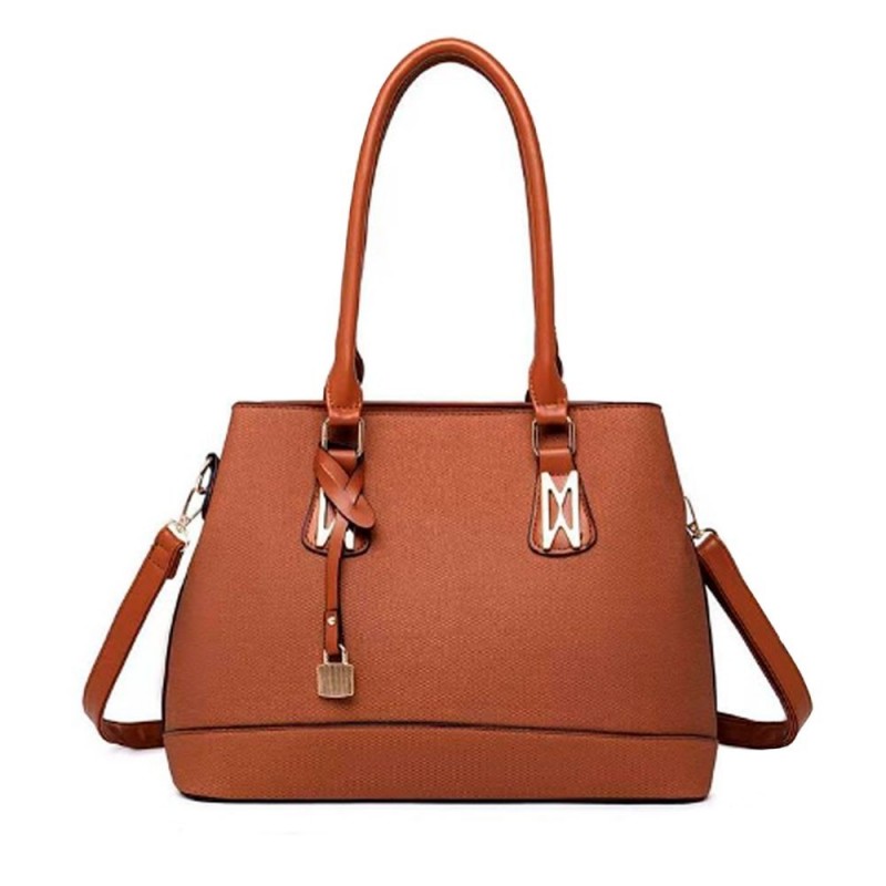 Bolsa Feminina De Ombro Texturizada Com Alça Transversal