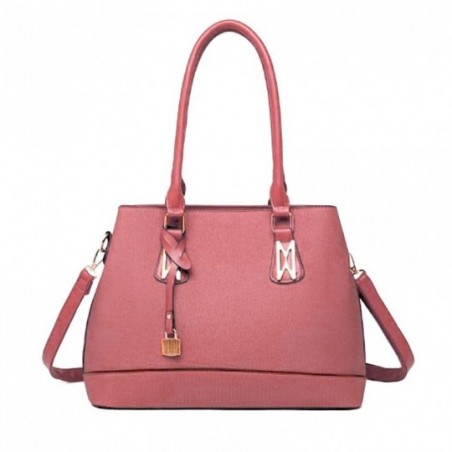 Bolsa Feminina De Ombro Texturizada Com Alça Transversal