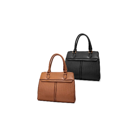 Bolsa Feminina De Ombro Transversal Alça Dupla Alto Relevo