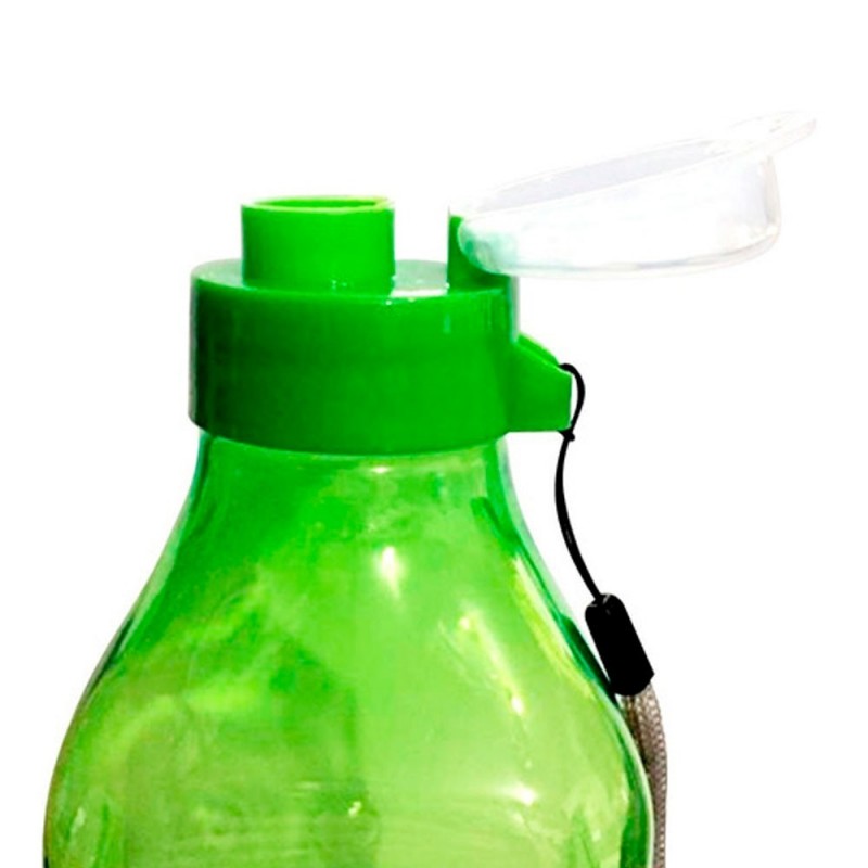 Garrafa Squeeze Pet Quadrada Com Tampa E Alça 750ml - Feira Da Madrugada SP