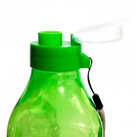 Garrafa Squeeze Pet Quadrada Com Tampa E Alça 750ml - Feira Da Madrugada SP