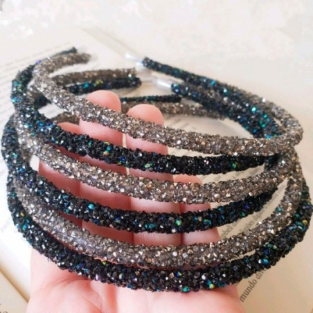Tiara De Strass Acessório Feminino De Cabelo