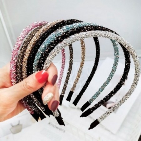 Tiara De Strass Acessório Feminino De Cabelo