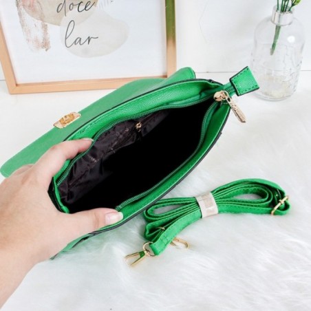 Bolsa Quadrada Transversal Feminina Estruturada Média