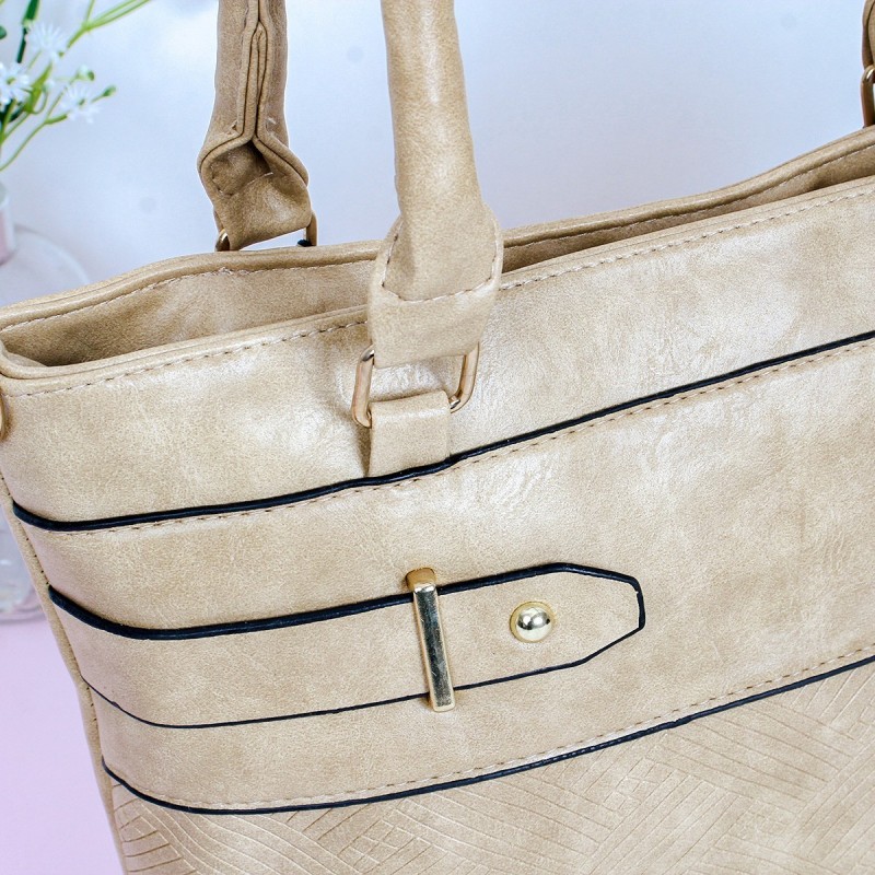 Bolsa Média Feminina De Ombro Social Em Alto Relevo