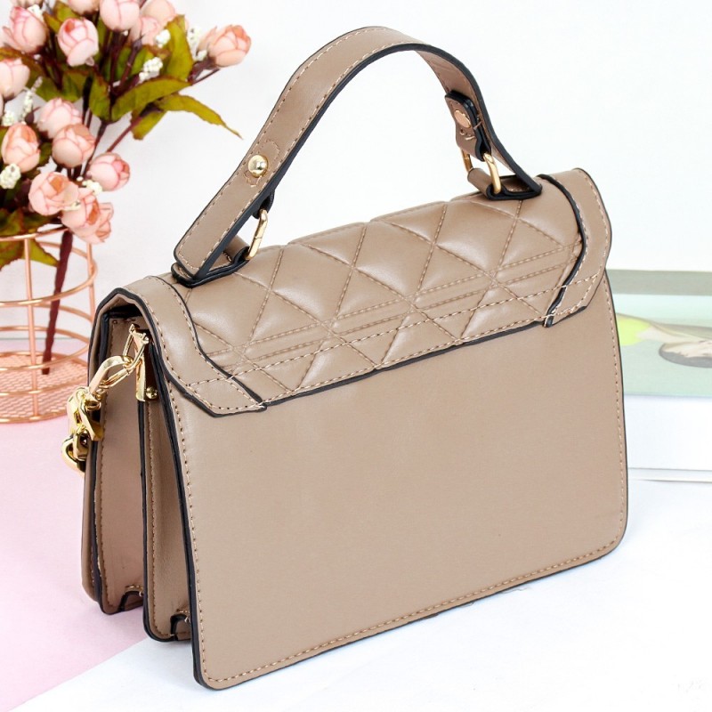 Bolsa De Luxo Em Matelassê Feminina Com Alça De Mão Corrente