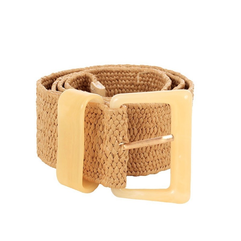 Cinto Feminino Elástico Fivela Plástica