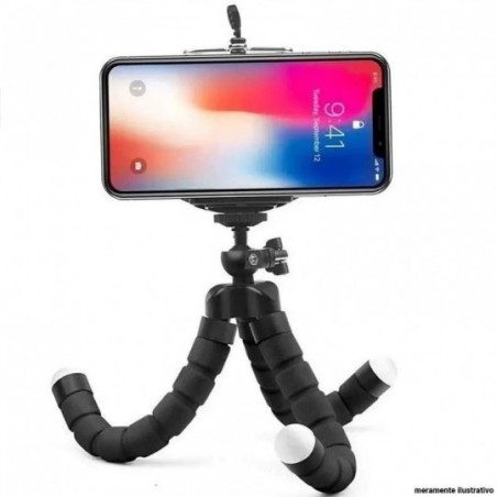Tripé Portátil Flexível Articulado Para Celular Câmera Ecooda