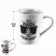 Caneca De Porcelana Estampa Pai 250 ML Com Caixa Presente