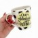 Caneca De Porcelana Com Frases Cônica 300 ML Fratelli