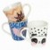 Caneca De Porcelana Decorada Cônica 300 ML Fratelli