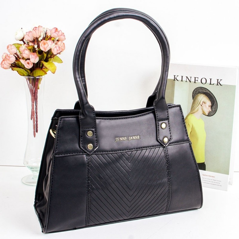 Bolsa De Ombro Luxo Estruturada Média Social Feminina