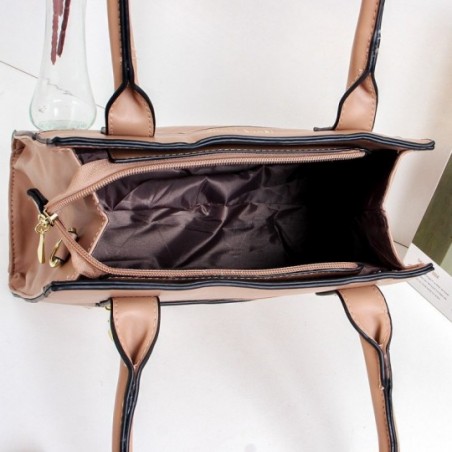 Bolsa De Ombro Luxo Estruturada Média Social Feminina
