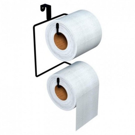 Suporte Para Papel Higiénico Duplo Cromado Para 2 Rolos