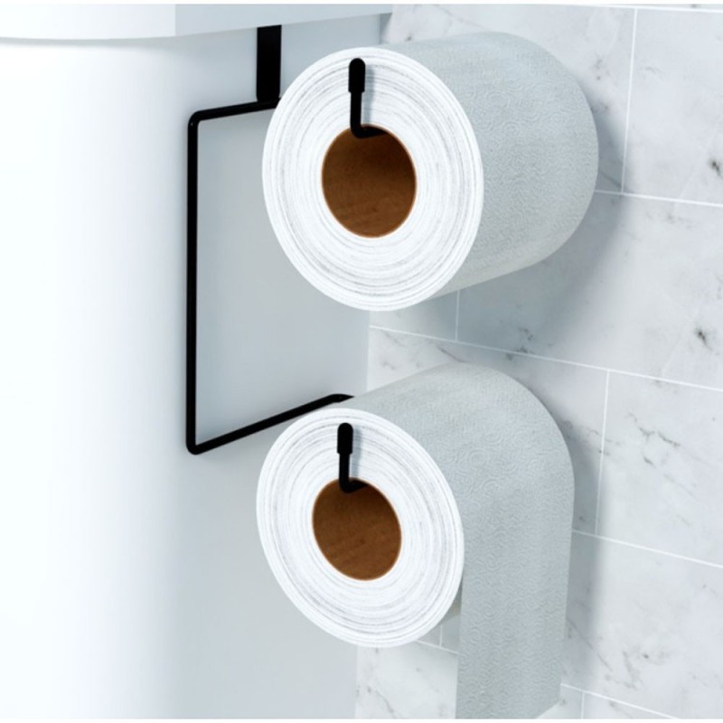 Suporte Para Papel Higiénico Duplo Cromado Para 2 Rolos