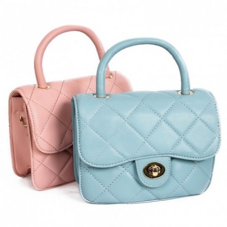 Bolsa Feminina De Luxo Blogueira Com Alça De Mão Matelassê