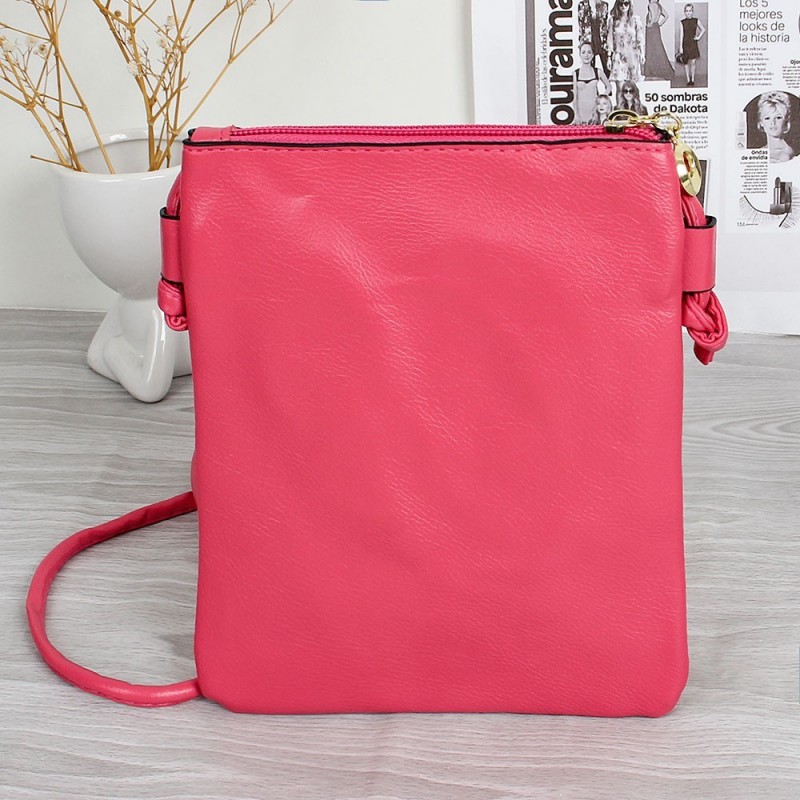 Bolsa Feminina Transversal Pequena Em Alto Relevo Texturizada - Compre Agora