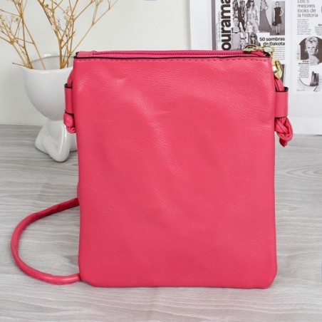 Bolsa Feminina Transversal Pequena Em Alto Relevo Texturizada - Compre Agora