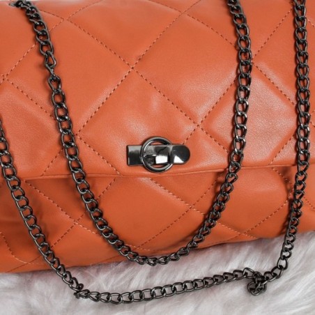 Bolsa De Ombro Em Matelassê Feminina Grande Luxo Alça Corrente