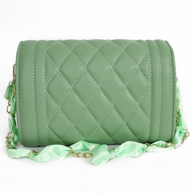 Bolsa Feminina Matelassê Chique De Luxo Com Alça Corrente