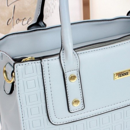 Bolsa Feminina Quadrada Texturizada Em Alto Relevo - Compre Agora
