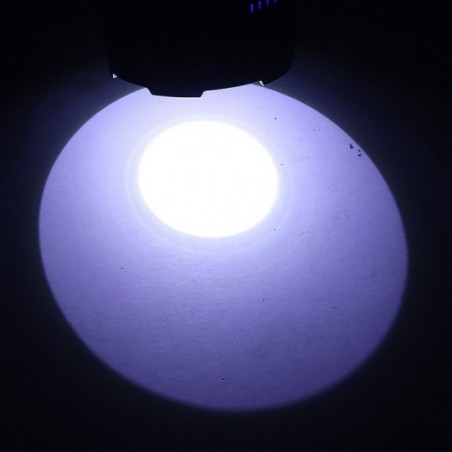 Laterna 2 LEDs Recarregável Tática Potente No Atacado