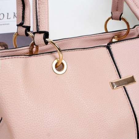 Bolsa Feminina De Ombro Média Elegante Texturizada - Compre Aqui!