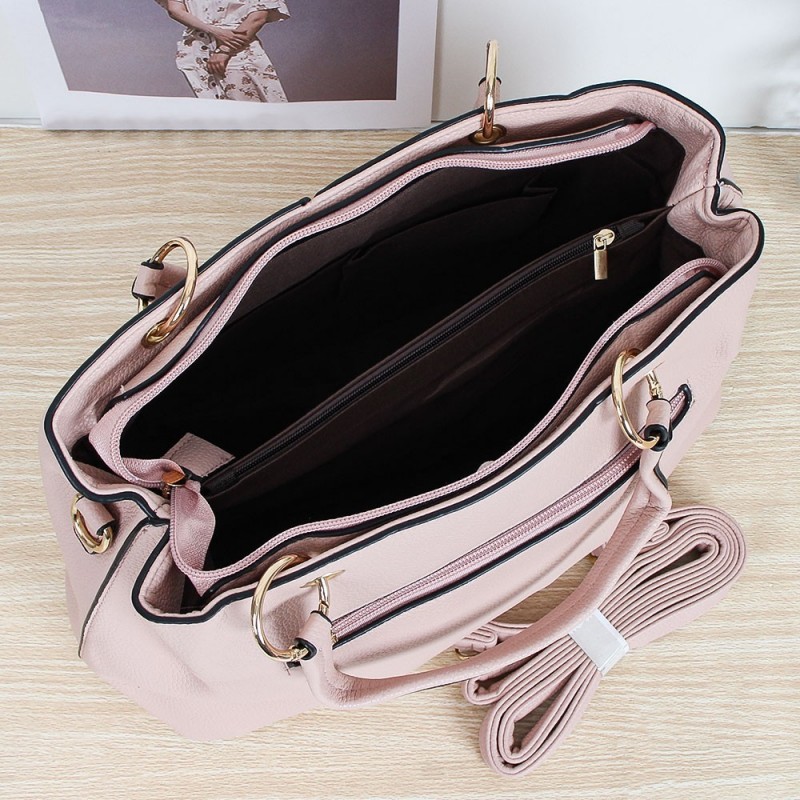 Bolsa Feminina De Ombro Média Elegante Texturizada - Compre Aqui!