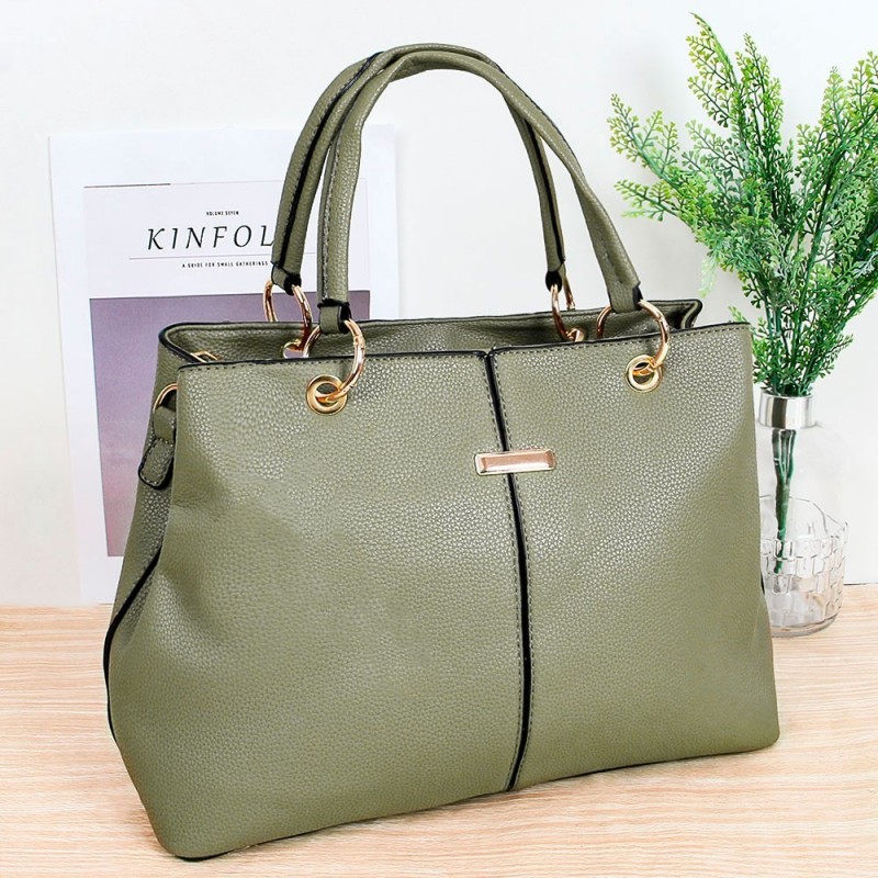 Bolsa Feminina De Ombro Média Elegante Texturizada - Compre Aqui!