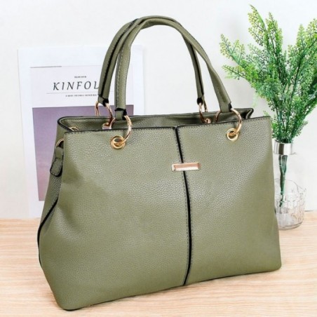 Bolsa Feminina De Ombro Média Elegante Texturizada - Compre Aqui!