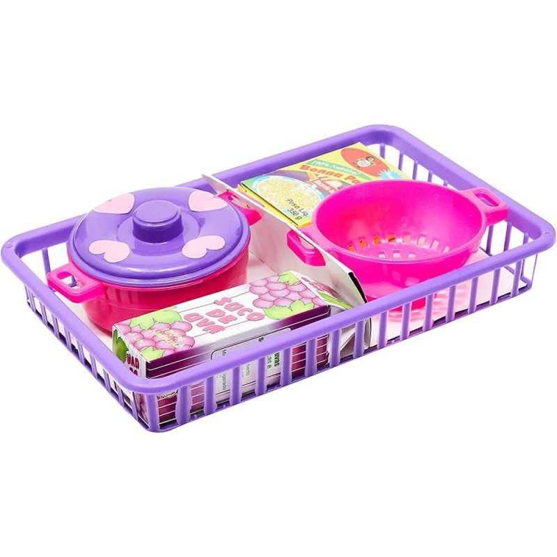Conjunto Panelinhas E Utensílios De Brinquedo Infantil 5 Peças
