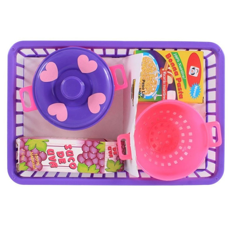 Conjunto Panelinhas E Utensílios De Brinquedo Infantil 5 Peças