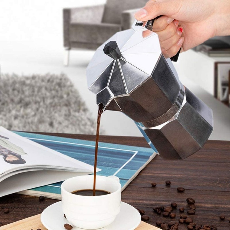 Cafeteira Italiana Expressa Moka 150ml Para 3 Xícaras