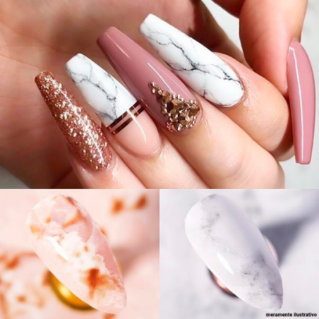 Adesivo Decorativo De Manicure Para Unhas Temático 10 peças