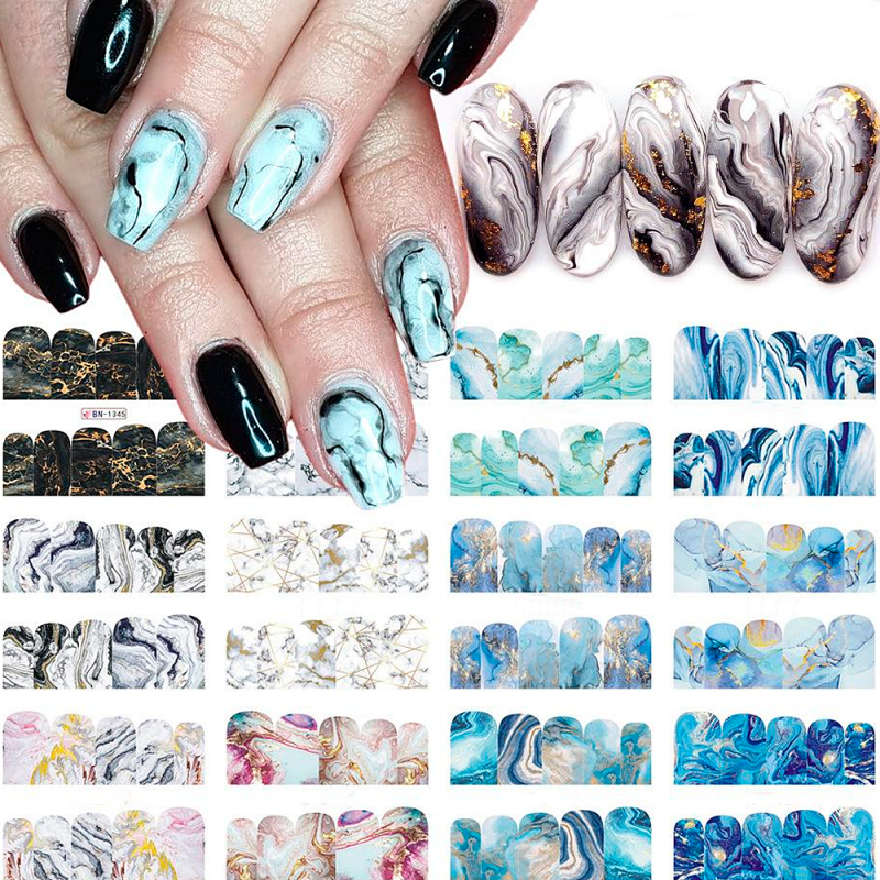 Adesivo Decorativo De Manicure Para Unhas Temático 10 peças
