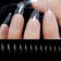 Kit Unha Postiça Stiletto Transparente 100 Peças No Estojo