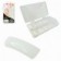 Kit Unhas Postiças Transparentes Com Estojo 100 Un Alongadas