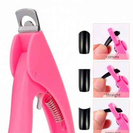 Alicate Cortador De Unhas Postiças Manicure Colors 13 Cm