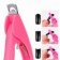 Alicate Cortador De Unhas Postiças Manicure Colors 13 Cm