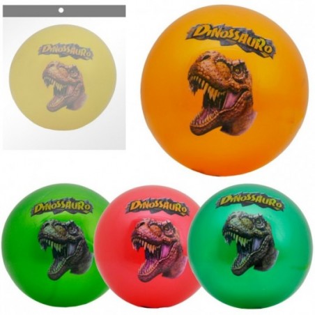 Bola De Vinil Colorida Estampa Dinossauro Sortido 22 Cm Brinquedo - Feira da Madrugada SP