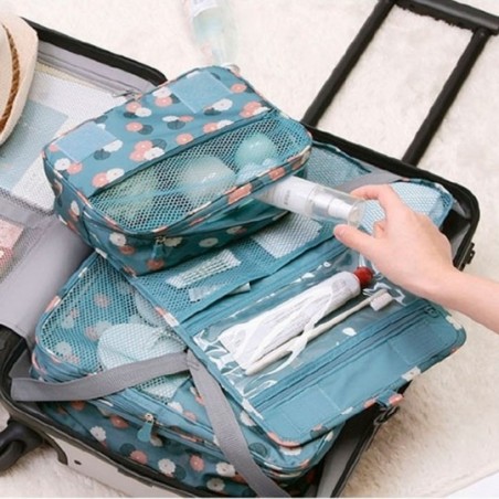 Bolsa De Cosméticos Necessaire À Prova D'água Multifuncional