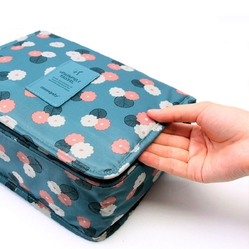 Bolsa De Cosméticos Necessaire À Prova D'água Multifuncional