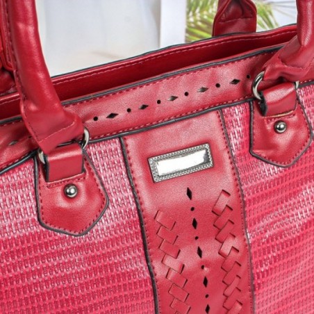 Bolsa Totem Feminina Grande De Ombro Alça Dupla Texturizada - Compre Agora!