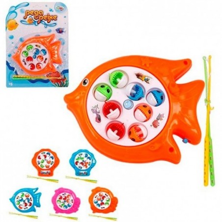 Jogo Pega Peixe Colorido Com 11 Peças Brinquedo Infantil 19 cm - Feira da Madrugada SP