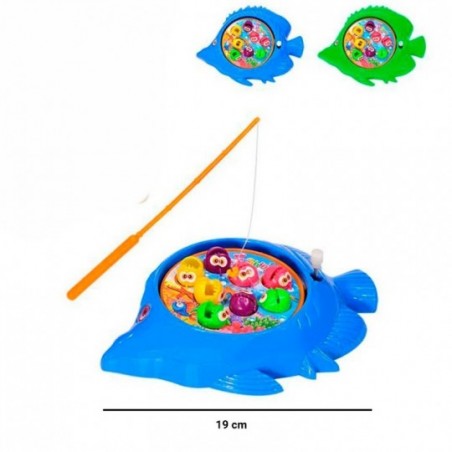 Jogo Pega Peixe Colorido Com 11 Peças Brinquedo Infantil 19 cm - Feira da Madrugada SP