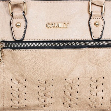 Bolsa Média De Ombro Feminina Com tresse Estruturada