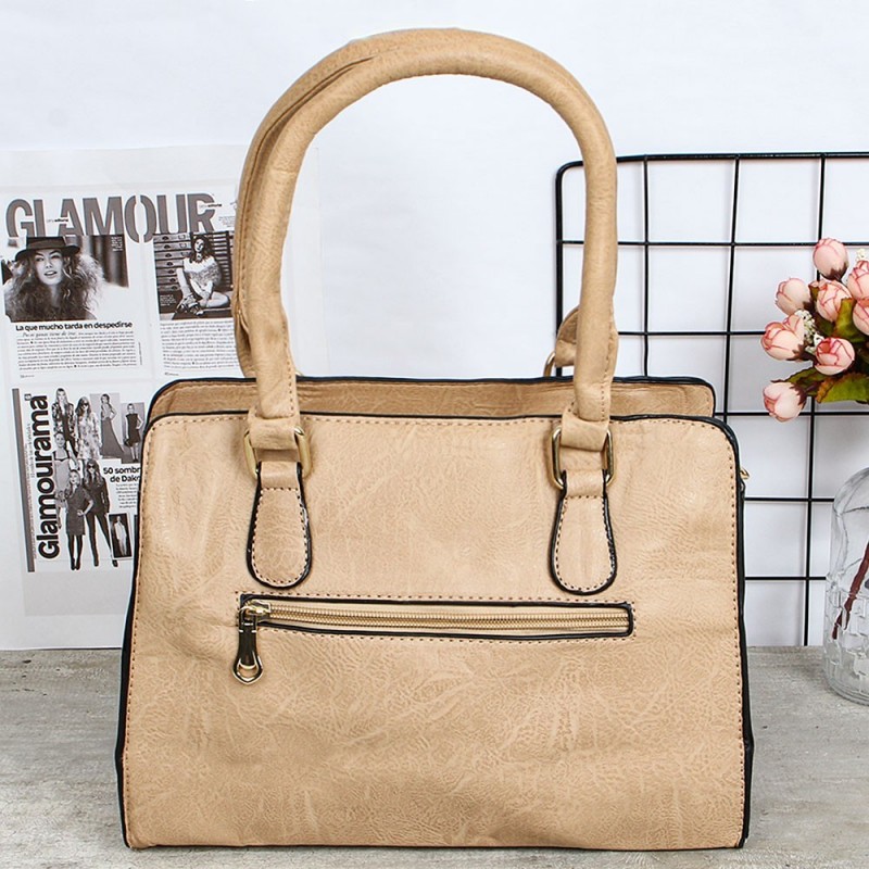 Bolsa Média De Ombro Feminina Com tresse Estruturada