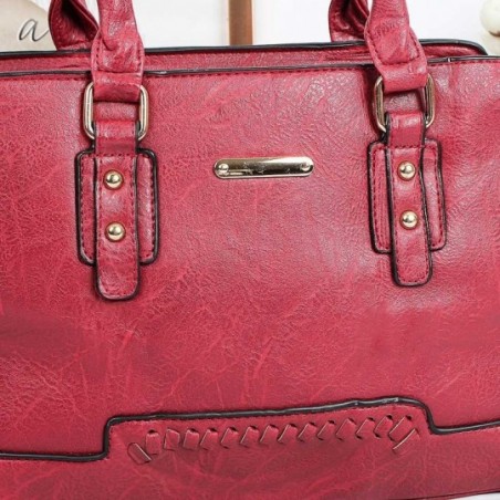 Bolsa Feminina De Ombro Com Detalhes Em Tachas Pequena - Compre Agora!