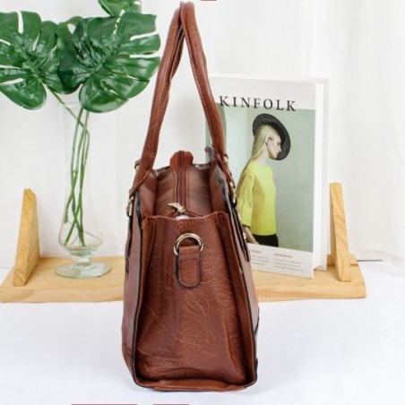 Bolsa Tote Feminina De Ombro Média Estruturada Social - Feira da Madrugada SP